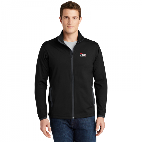 Mens Full Zip Jacket - ST853 - Black
